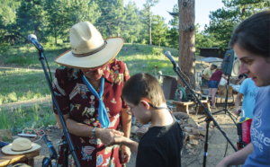 Nancy Thorwardson, and a special friend