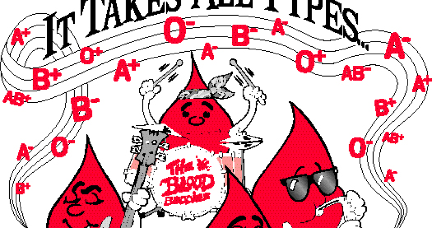 Annual Chase the Music blood drive.